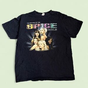 2007 Spice Girls Tour T-shirt sz Large